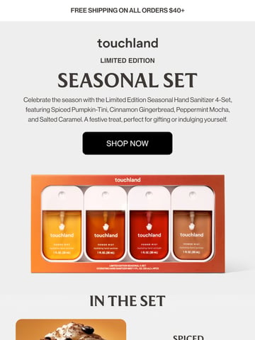 Email Inspiration from Touchland Thumbnail Preview