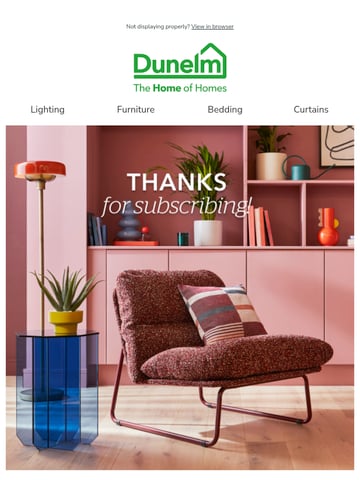 Email Inspiration from Dunelm Thumbnail Preview