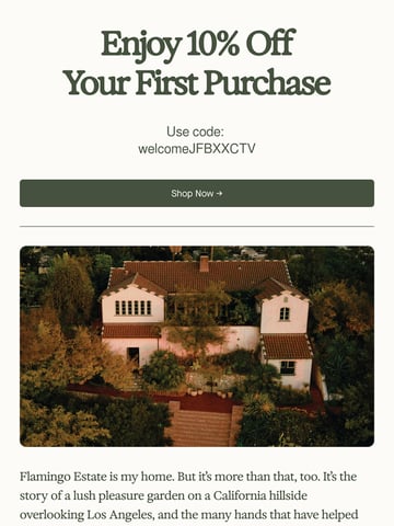 Email Inspiration from Flamingo Estate Thumbnail Preview