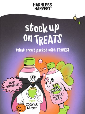 Email Inspiration from Harmless Harvest Thumbnail Preview