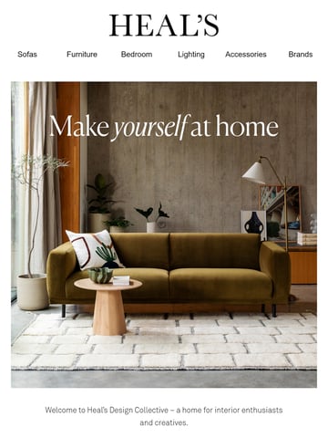 Email Inspiration from Heal’s Thumbnail Preview