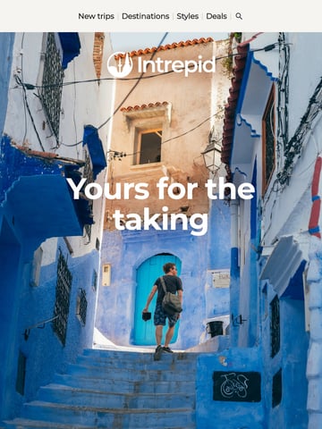 Email Inspiration from Intrepid Travel Thumbnail Preview