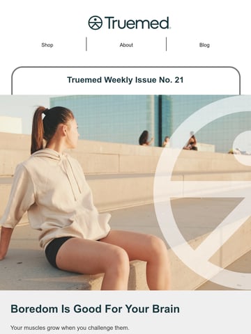 Email Inspiration from Truemed Thumbnail Preview