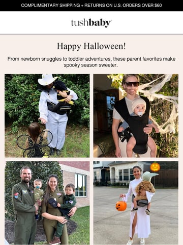 Email Inspiration from Tushbaby Thumbnail Preview