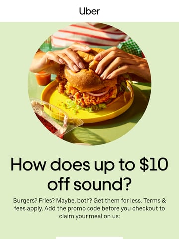 Email Inspiration from Uber Thumbnail Preview