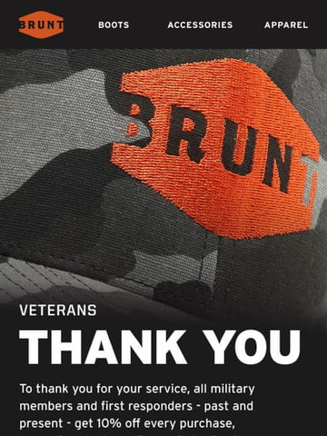 Email Inspiration from BRUNT Workwear Thumbnail Preview