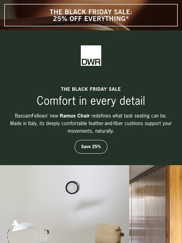 Email Inspiration from Design Within Reach Thumbnail Preview