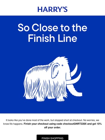 Email Inspiration from Harry’s Thumbnail Preview