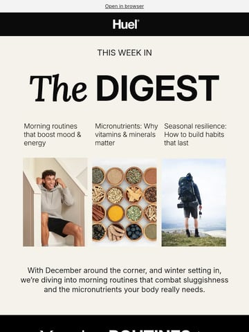 Email Inspiration from Huel Thumbnail Preview