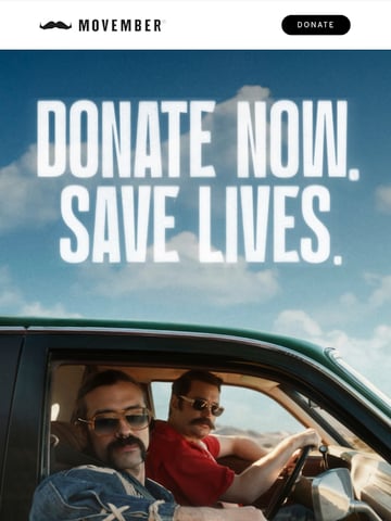Email Inspiration from Movember Thumbnail Preview