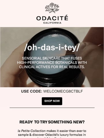 Email Inspiration from Odacité Thumbnail Preview