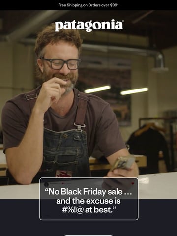 Email Inspiration from Patagonia Thumbnail Preview