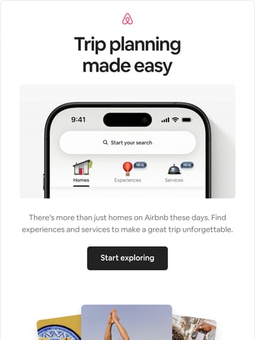 Email Inspiration from Airbnb Thumbnail Preview