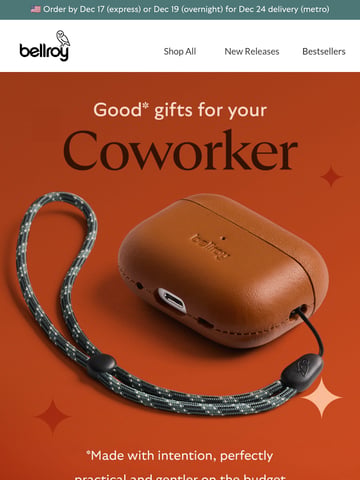 Email Inspiration from Bellroy Thumbnail Preview