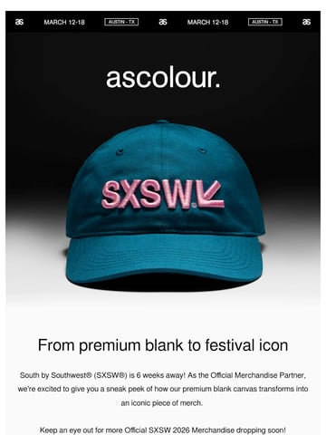 Email Inspiration from AS Colour Thumbnail Preview