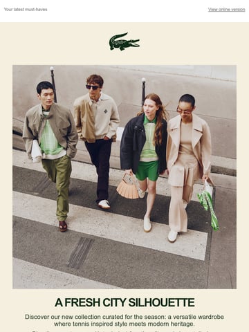 Email Inspiration from Lacoste Thumbnail Preview