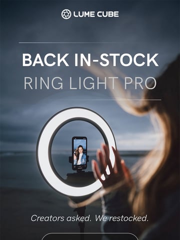 Email Inspiration from Lume Cube Thumbnail Preview