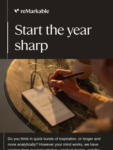 Email Inspiration from reMarkable Thumbnail Preview