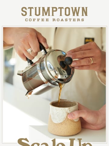 Email Inspiration from Stumptown Coffee Roasters Thumbnail Preview