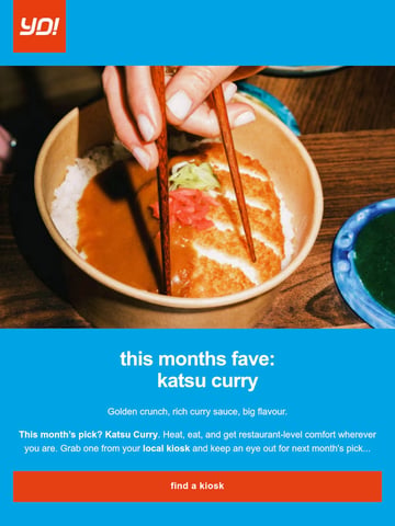 Email Inspiration from YO! Thumbnail Preview