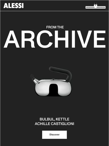 Email Inspiration from Alessi Thumbnail Preview