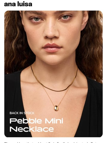 Email Inspiration from ANA LUISA Thumbnail Preview