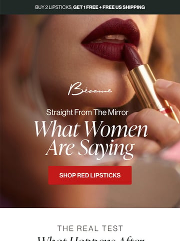 Email Inspiration from Bésame Cosmetics Thumbnail Preview