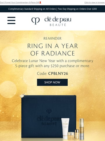 Email Inspiration from Clé de Peau Beauté Thumbnail Preview