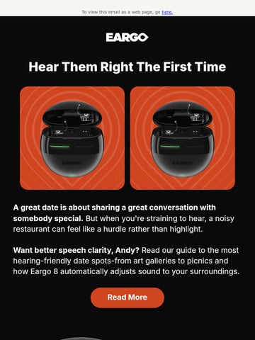 Email Inspiration from EARGO Thumbnail Preview