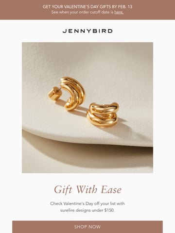 Email Inspiration from JENNY BIRD Thumbnail Preview