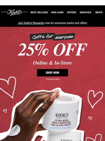 Email Inspiration from Kiehl’s Since 1851 Thumbnail Preview