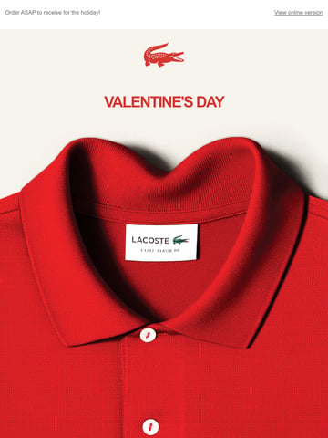 Email Inspiration from Lacoste Thumbnail Preview