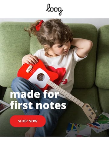 Email Inspiration from Loog Guitars Thumbnail Preview