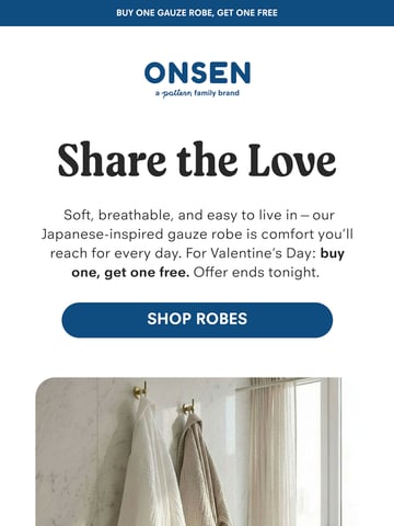 Email Inspiration from Onsen® Thumbnail Preview