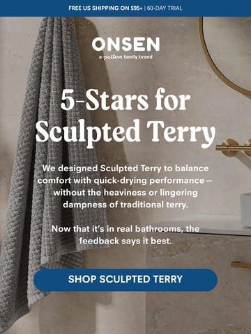 Email Inspiration from Onsen® Thumbnail Preview