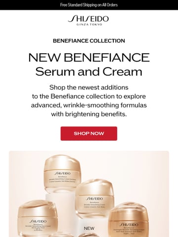Email Inspiration from Shiseido Ginza Tokyo Thumbnail Preview