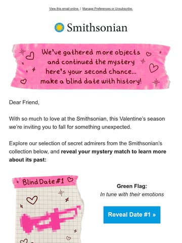Email Inspiration from SMITHSONIAN Thumbnail Preview