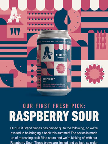 Athletic Brewing Company Email Design Thumbnail Preview