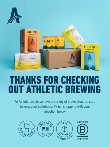 Athletic Brewing Company Email Design Thumbnail Preview