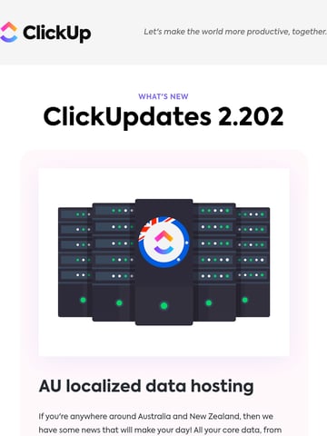 Clickup Email Design Thumbnail Preview