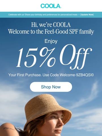 Email Inspiration from COOLA Thumbnail Preview