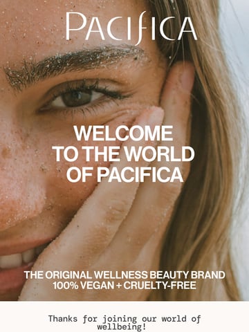 Email Inspiration from Pacifica Beauty Thumbnail Preview