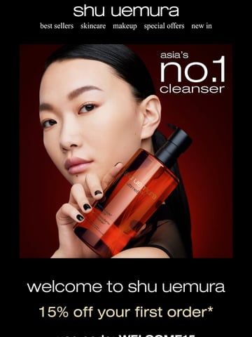 Email Inspiration from Shu Uemura Thumbnail Preview