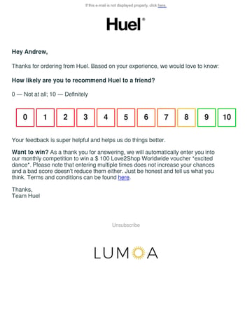 Huel Email Design Thumbnail Preview