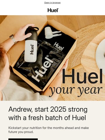 Huel Email Design Thumbnail Preview