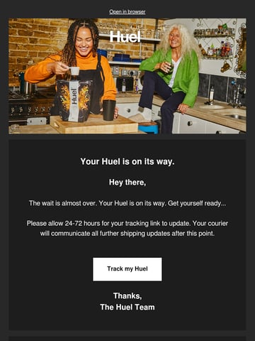 Huel Email Design Thumbnail Preview