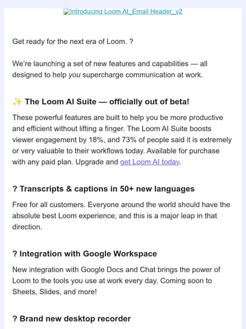 Loom Email Design Thumbnail Preview