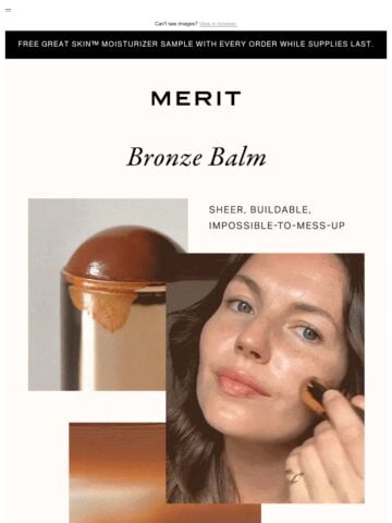 Merit Email Design Thumbnail Preview
