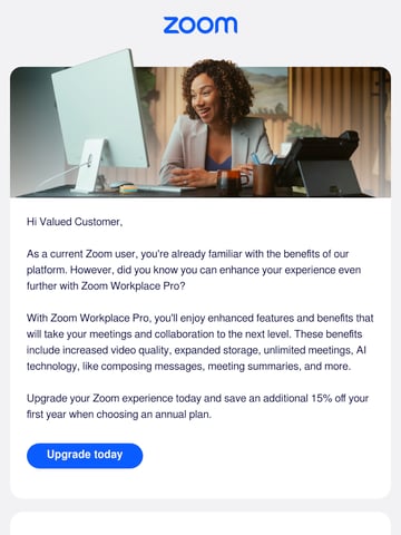 Zoom Email Design Thumbnail Preview