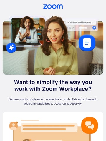 Zoom Email Design Thumbnail Preview
